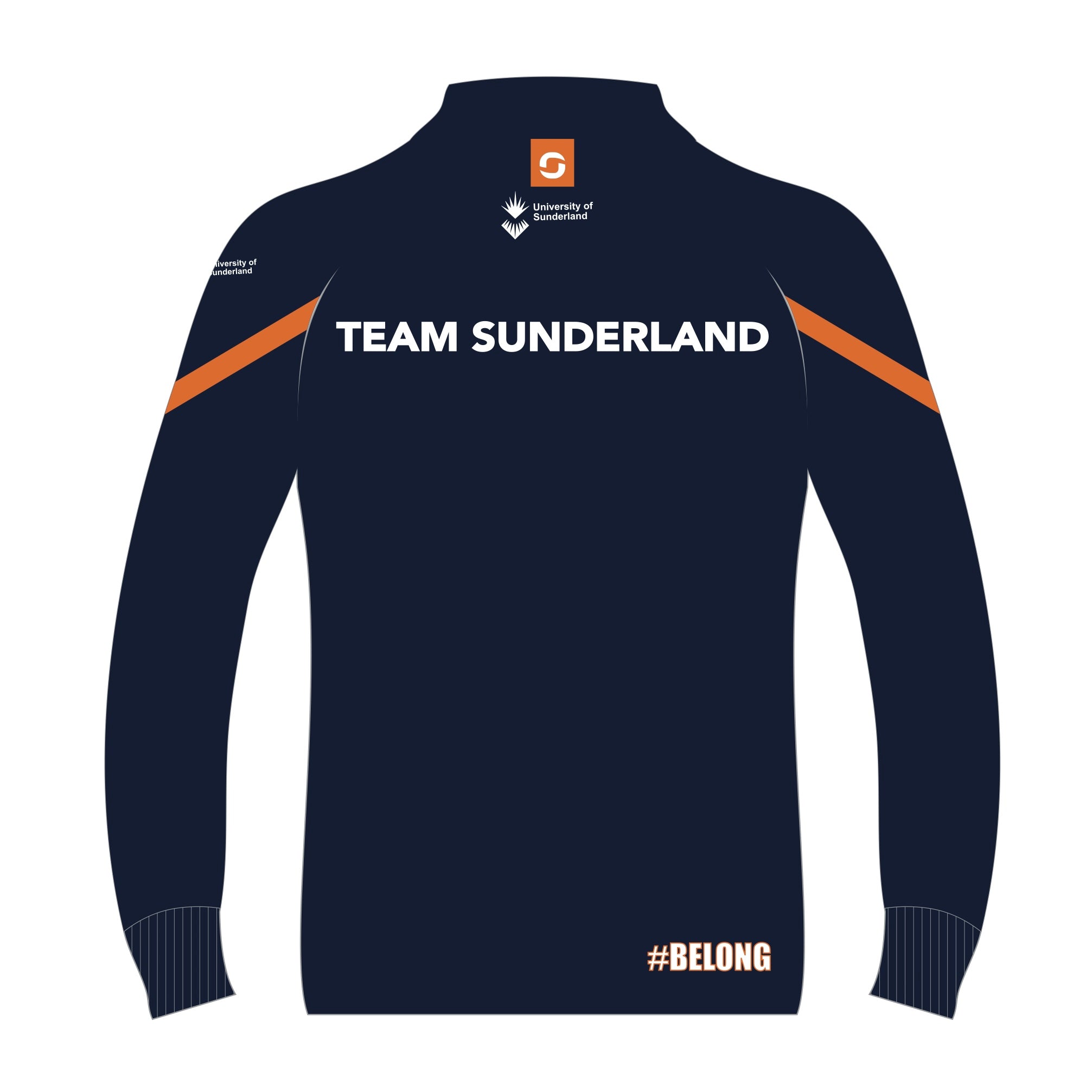 Top con zip 1/4 Team Sunderland