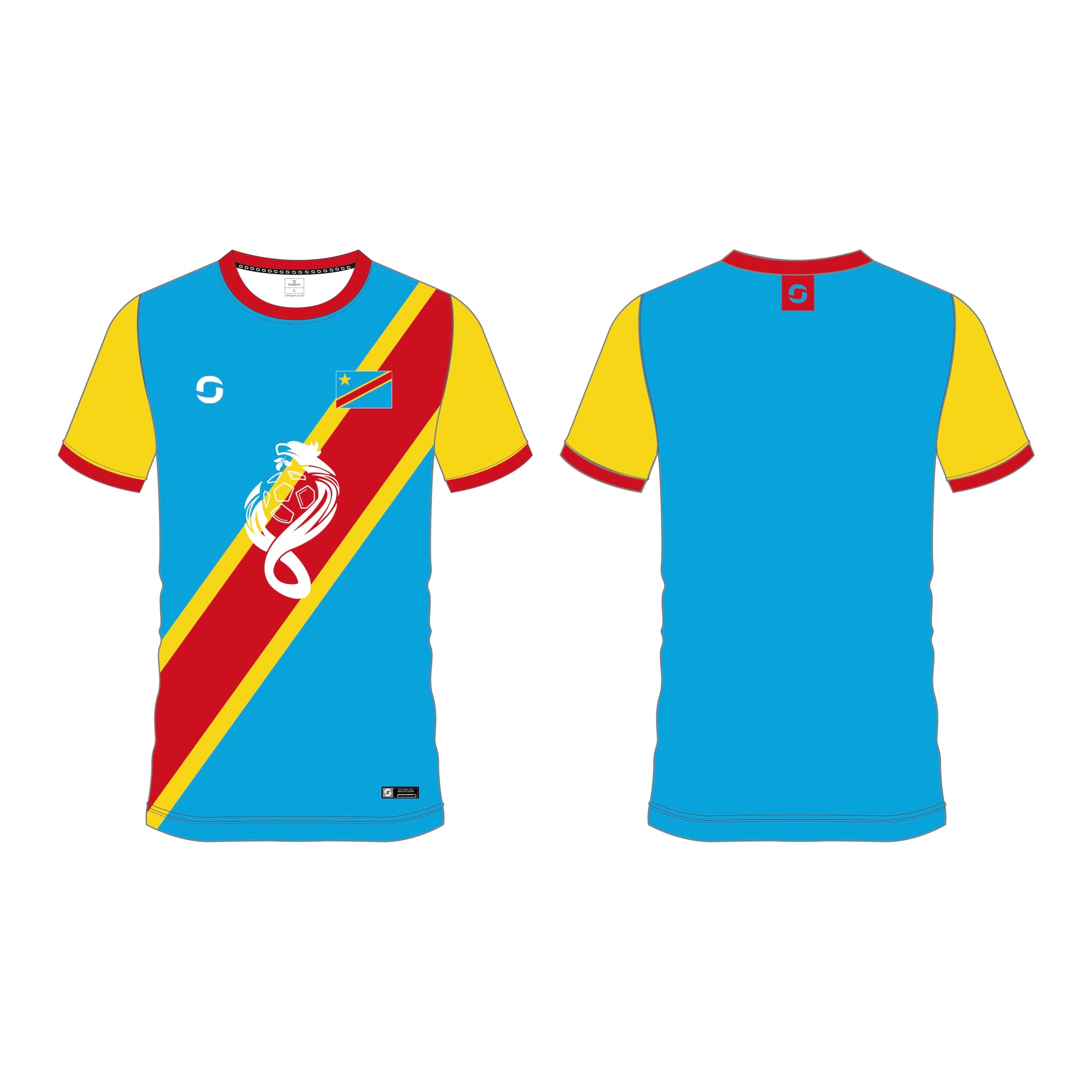 World In One City Replica Kit - Democratic Republic of Congo