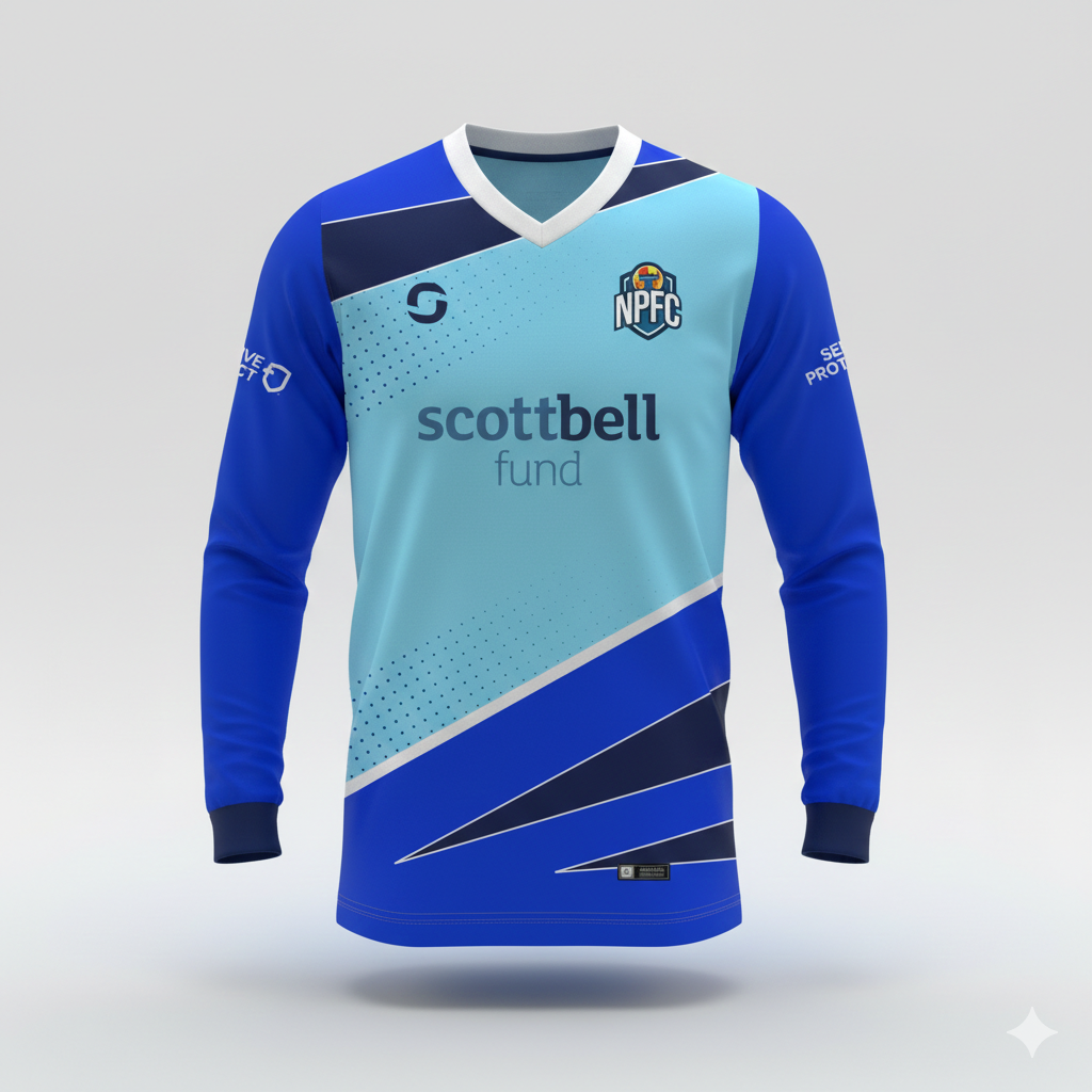 Northumbria Police FC Scott Bell Training Top Long Sleeve