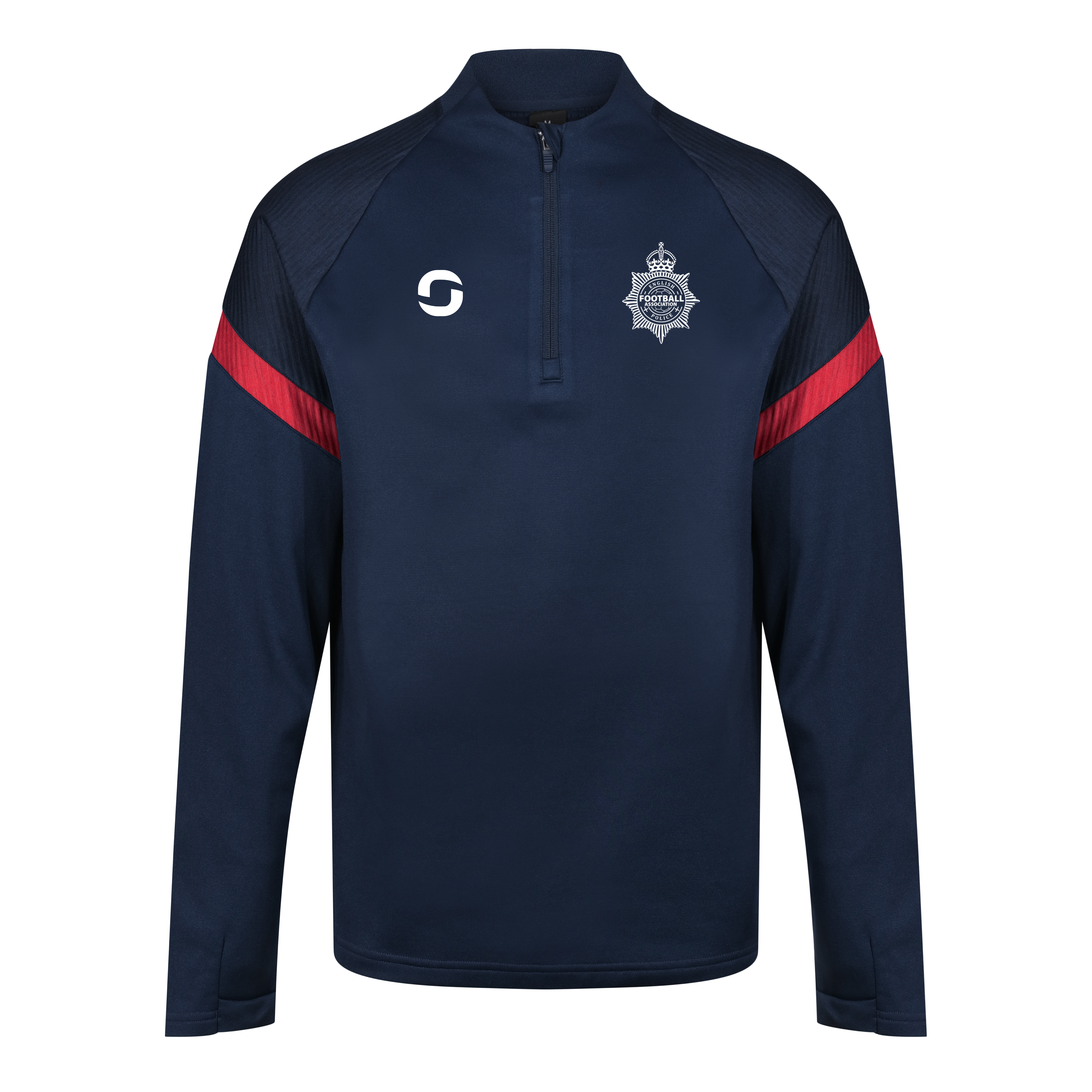 Sudadera informal con cremallera 1/4 England Police FC