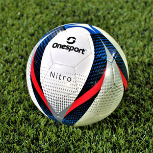Onesport Nitro Football Size 3 White/Red